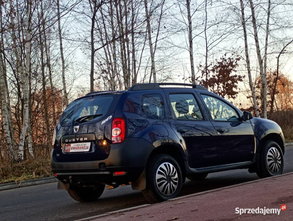Dacia Duster 4x4 benzyna 16 idealna pod lpg I niebieski śląskie Chełm Śląski