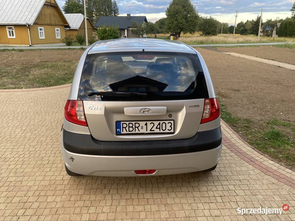 HYUNDAI GETZ 11 MPI 67 2006r Mały klimatyzacja Miejsce Piastowe sprzedam