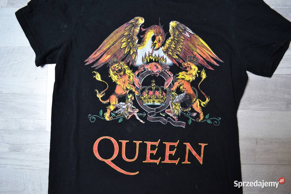 Queen czarna koszulka S zespół Odzież codzienna Toruń