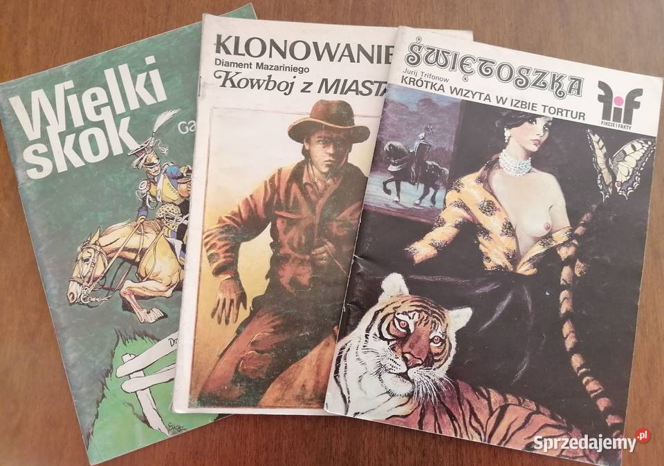 Czasopismo Fikcje i fakty 1986cztery egzemplarze Czasopisma Łódź