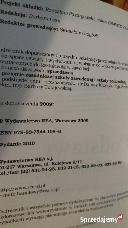 Podstawy działalności handlowej Przydatek REA