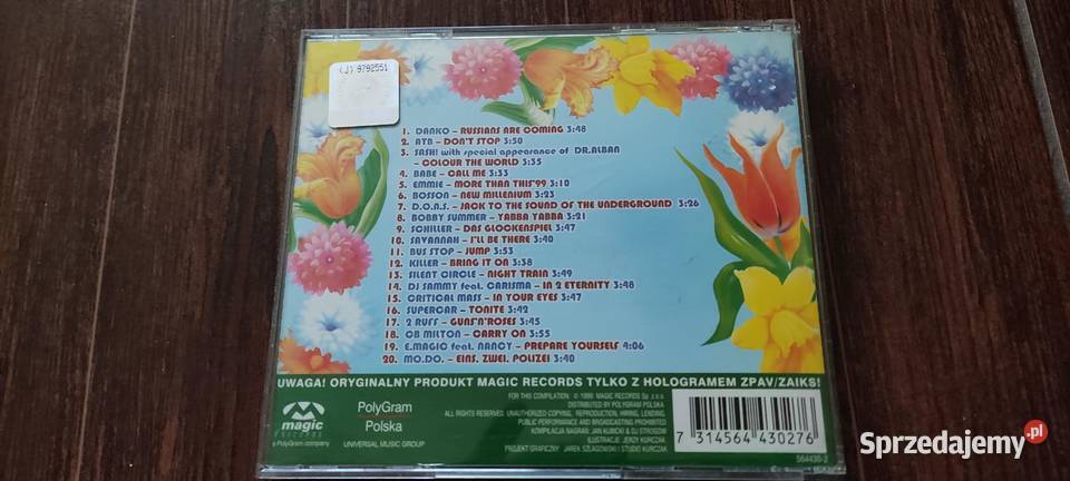 Popcorn radio zet hits vol7 1999 CD Płyty i kasety sprzedam