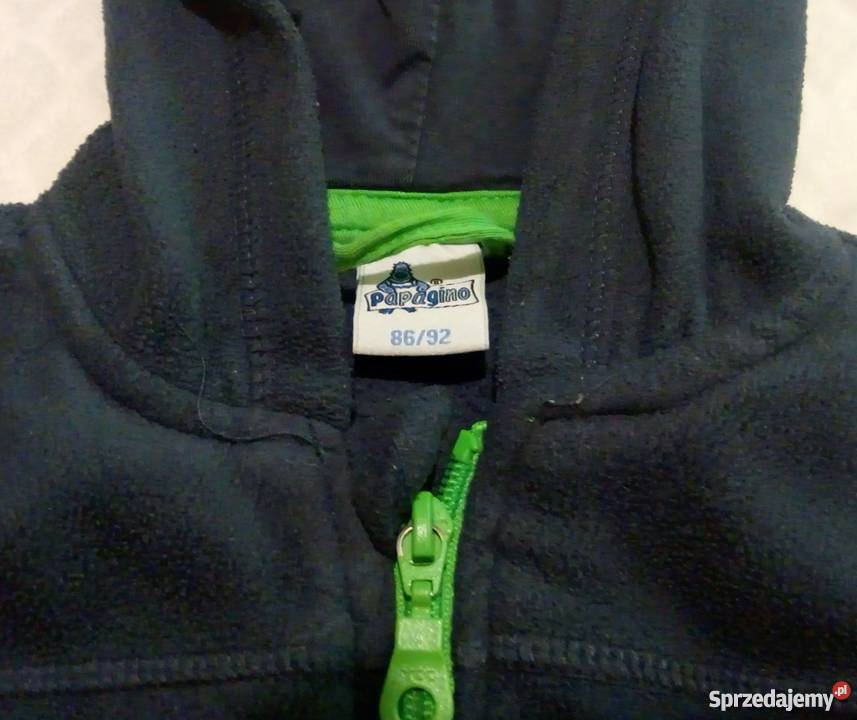Bluza polarowa z kapturem rozpinana 8692 śląskie Rogoźnik sprzedam