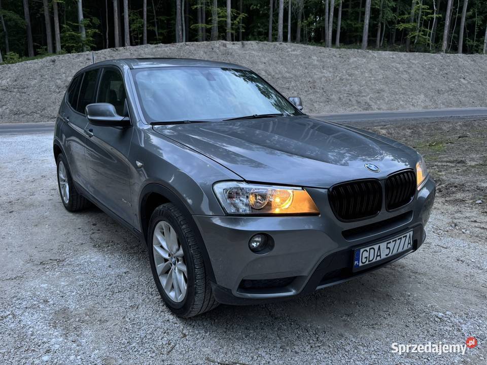 BMW X3 F25 245 4x4 1997cm3 Pruszcz Gdański