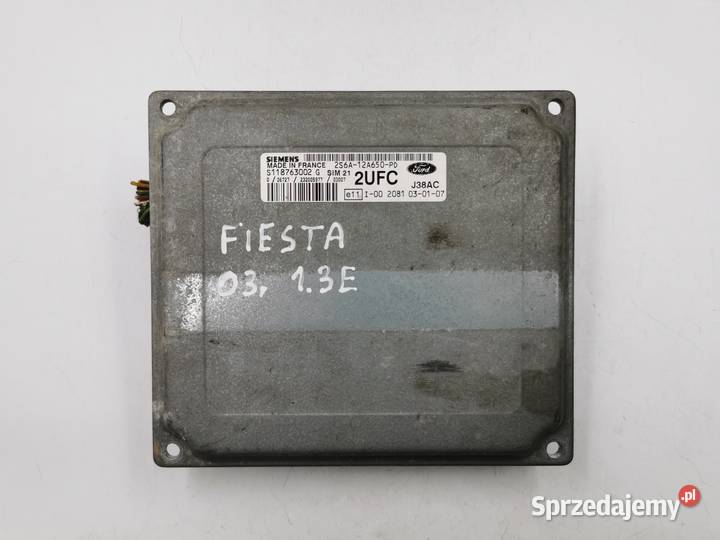 Sterownik Silnika Ford Fiesta MK6 13 mazowieckie