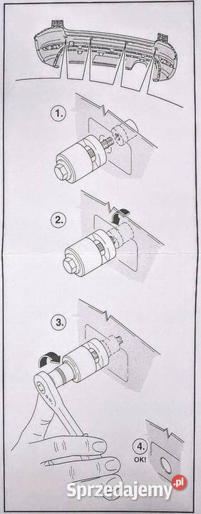 WYCINAK OTWORNICA POD CZUJNIKI PARKOWANIA 18MM sprzedam