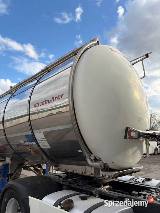 Cysterna ADR Kassbohrer STB L4BH Rok produkcji 2012 Cysterny Płock