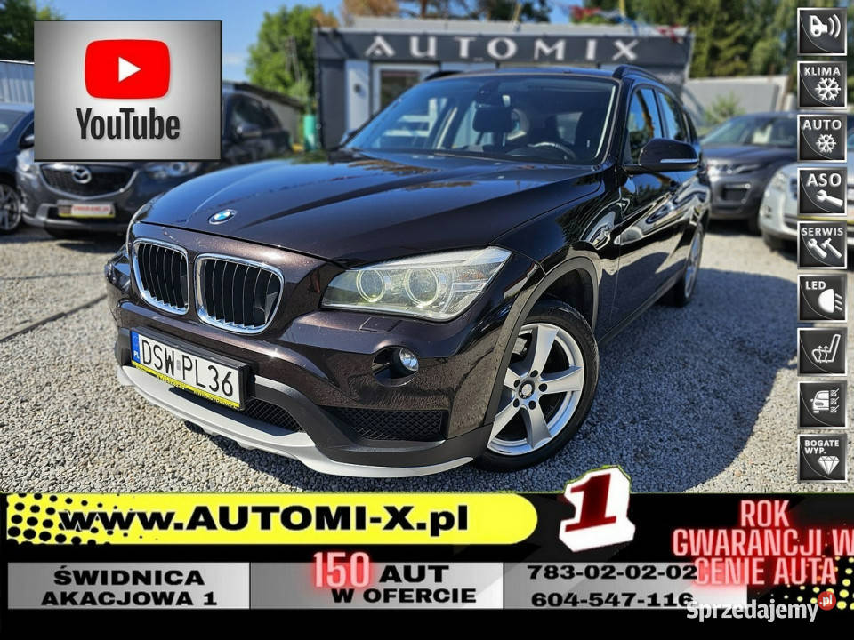 BMW X1 20 D 143 LiftŚliczny kolor Świdnica