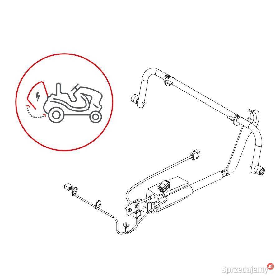 Elektryczne opróżnianie kosza traktorków ALKO Tajęcina