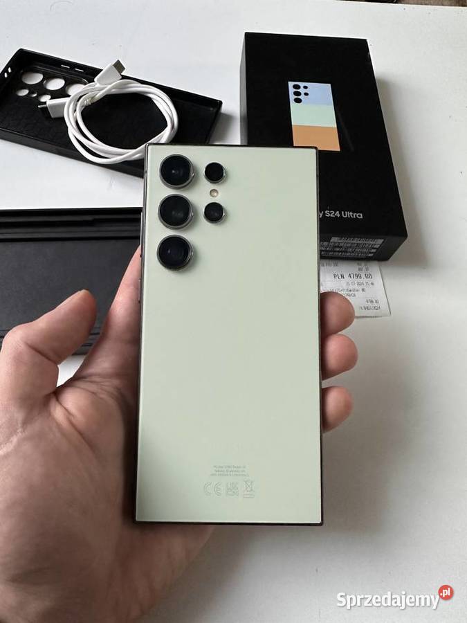Samsung S24 Ultra 12256GB Titanium Green Samsung małopolskie Gorlice