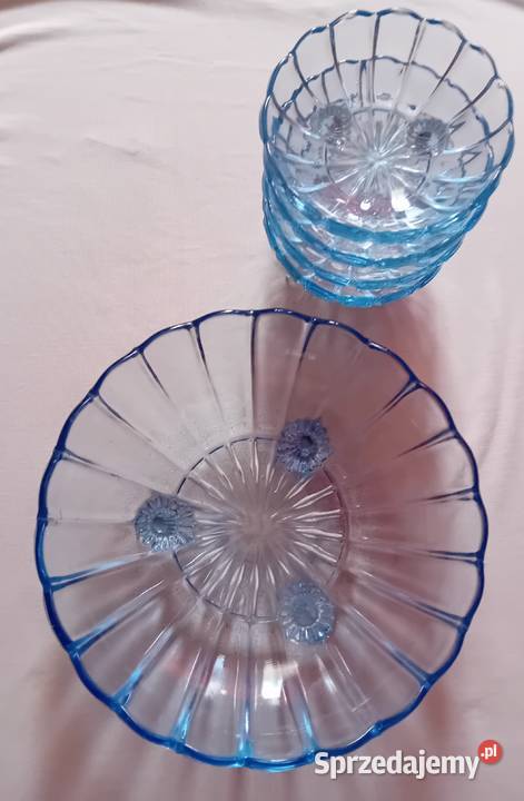 Zestaw 1 4 miski salaterki Ząbkowice kat Porcelana i szkło Koźminek