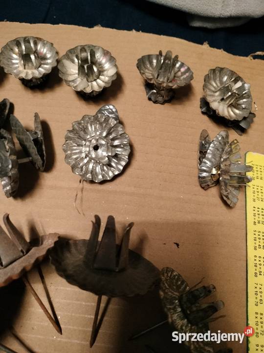 Stare żabki choinkowe do świeczek 36 sztuk Pozostałe Choszczno