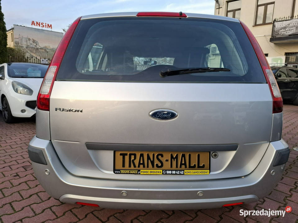 Ford Fusion 14 B 80 Koni Klimatyzacja Pdgrzewane VAT marża Ford