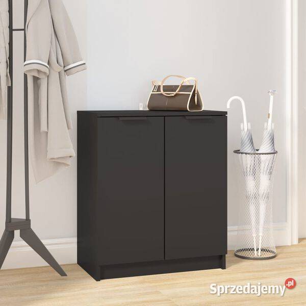 vidaXL Szafka na buty czarna 59x35x70 SKU811422 Warszawa