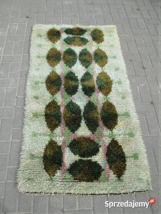Dywan Rya 180 x 84 Szwecja lata 60 Lublin sprzedam