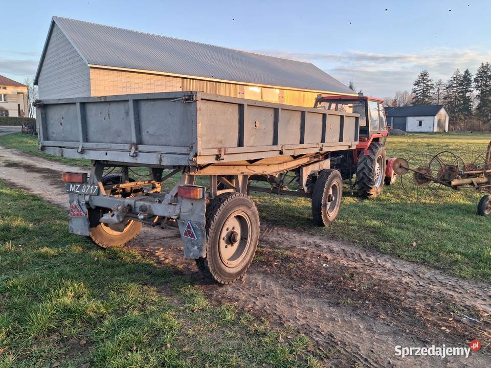 Przyczepa D47 zarejestrowana Przyczepy rolnicze Przyczepy rolnicze Szumowo