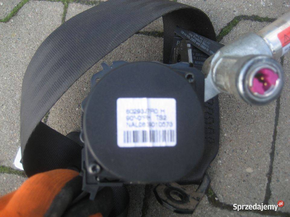 volvo v50 0412r pasy bezpieczeństwa tył prawy Rakoniewice