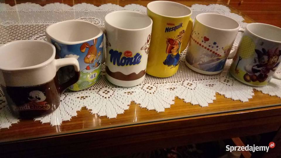 Kubki z motywem dziecięcym porcelanowe wielokolorowy