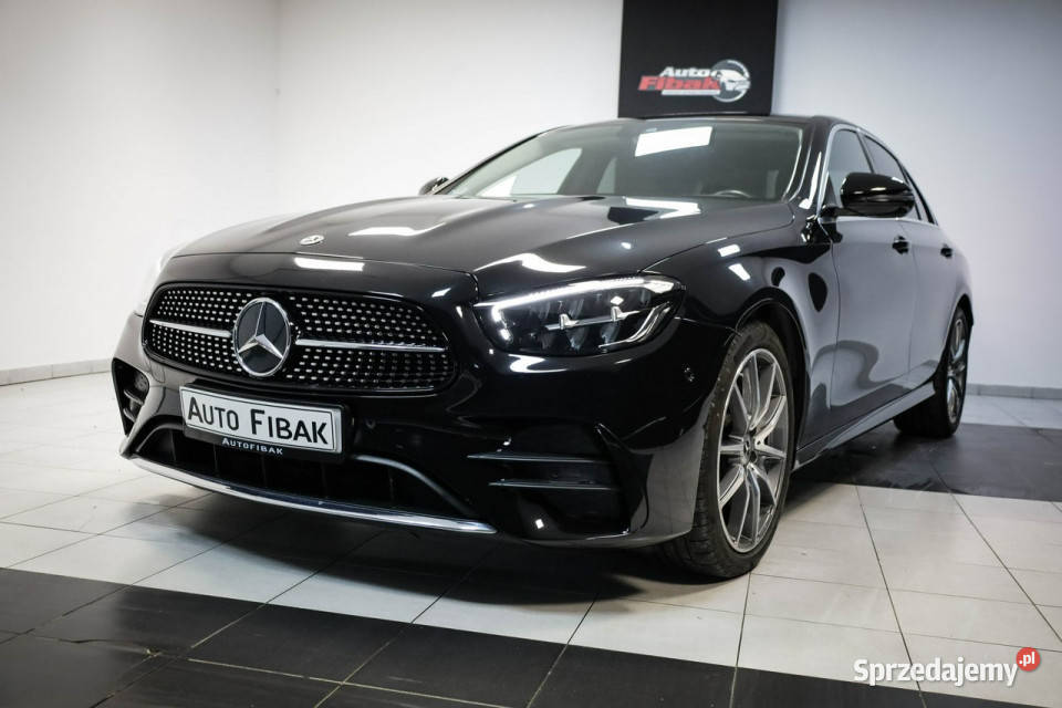 Mercedes E 220 e220d4MaticAMG LineSalon PolskaI gniazdo USB łódzkie Konstantynów Łódzki