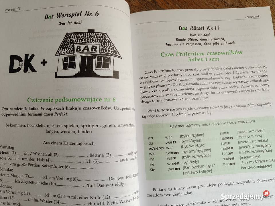 Gramatyka niemiecka gimnazjum M Ptak Książki do nauki języka obcego