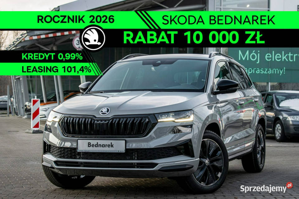 koda Karoq Sportline 15 TSI 150 DSG Dostępny ESP Łódź
