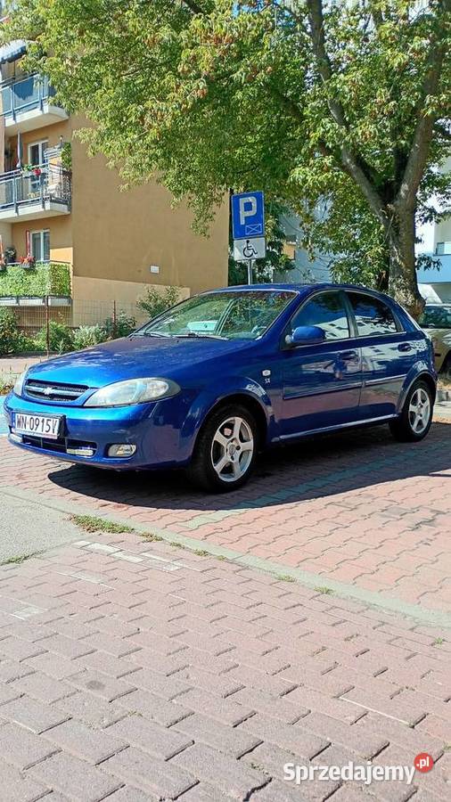 Chevrolet Lacetti 16BenzGaz z opłatami STAN autoalarm Warszawa
