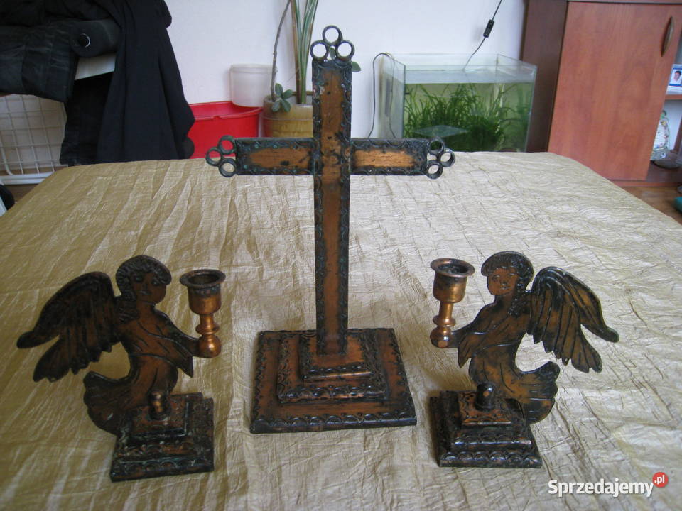 Aniołki i krzyż wykonanie rękodzielnicze w Częstochowa