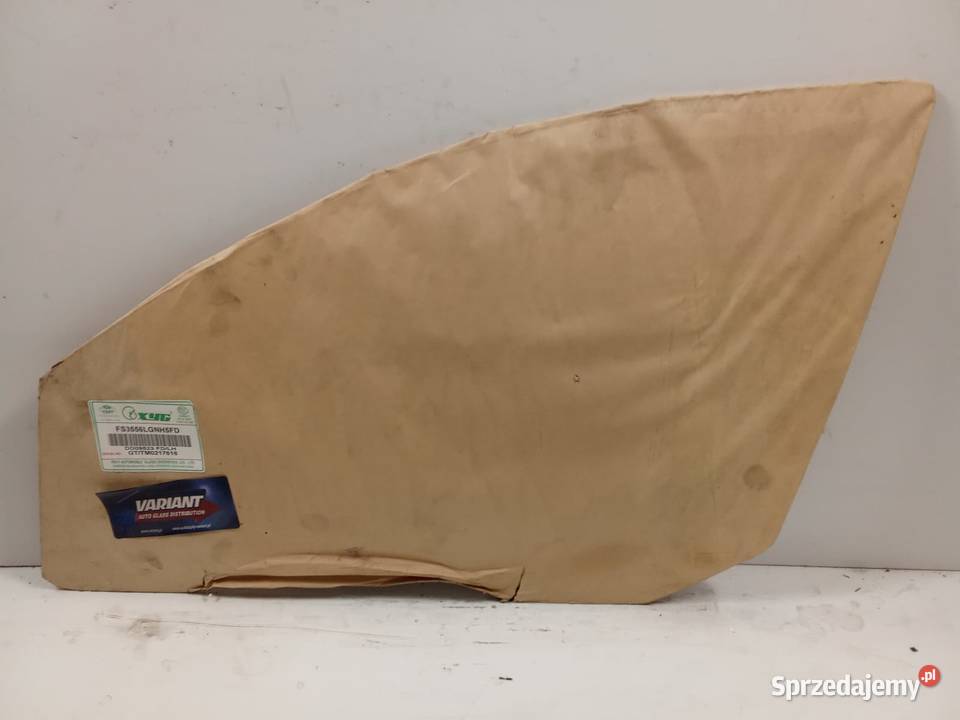 Szyba Boczna Lewa Przednia Ford Focus 98 Zielona Boczne (drzwi)