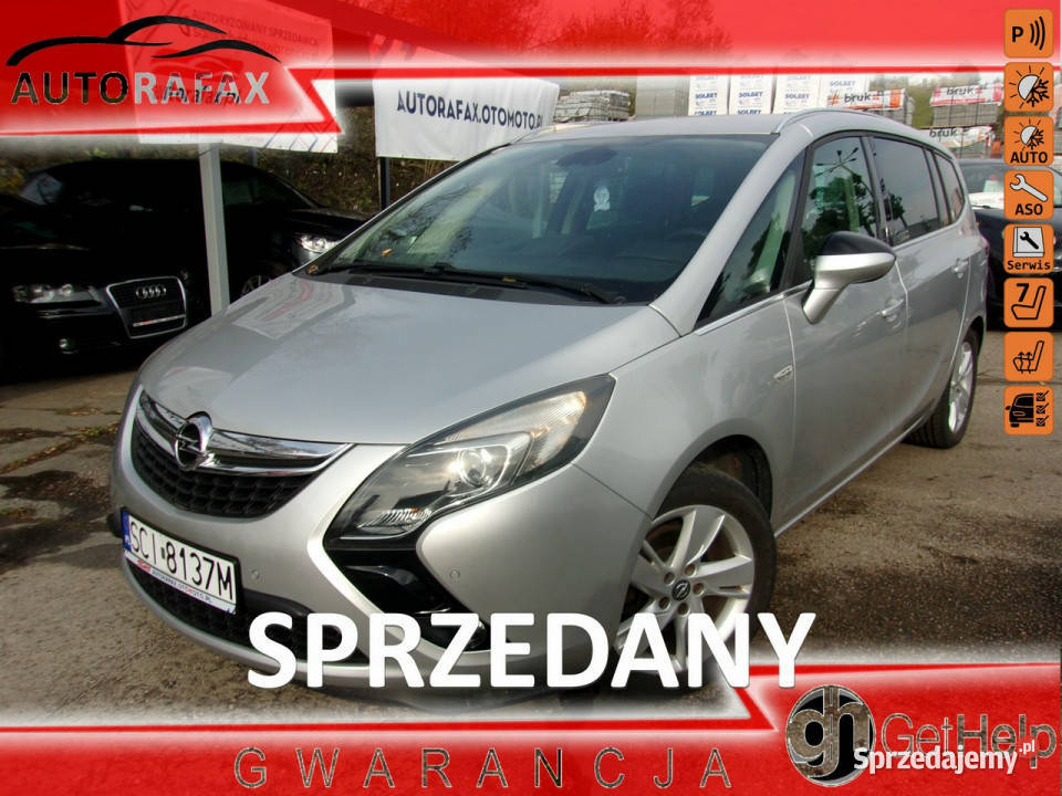 Opel Zafira 7 OsóbTourer 14 Turbo sterreich komputer pokładowy śląskie Cieszyn
