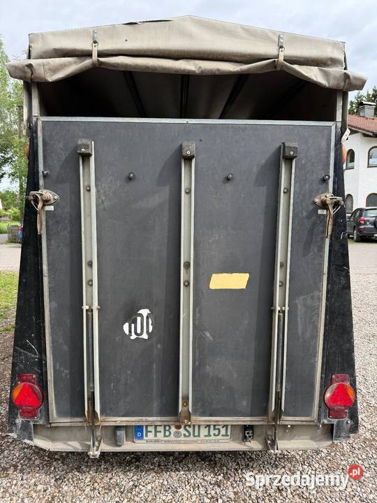 Przyczepa do przewozu zwierząt 3500kg małopolskie