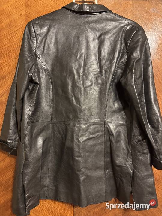 Kurtka damska 44 skóra naturalna czarna Vintage Częstochowa
