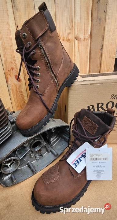 Buty motocyklowe Broger Alaska II Brown Rozmiar Piła