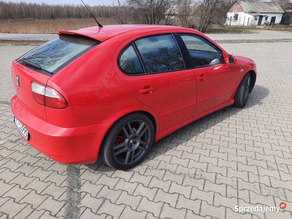 Seat Leon 18T Cupra r Bam LPG nieuszkodzony Leon Płońsk