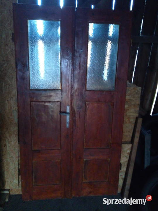Drzwi wewnętrzne stare drewniane Lublin