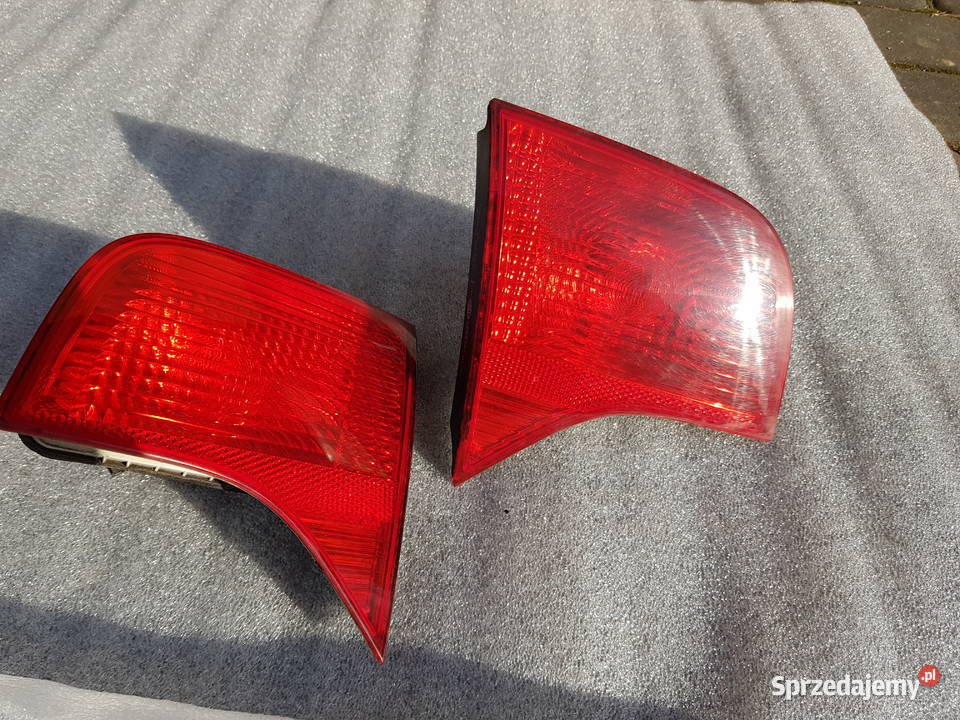 Lampy tył w klape bagażnika Audi A4 B7 sedan