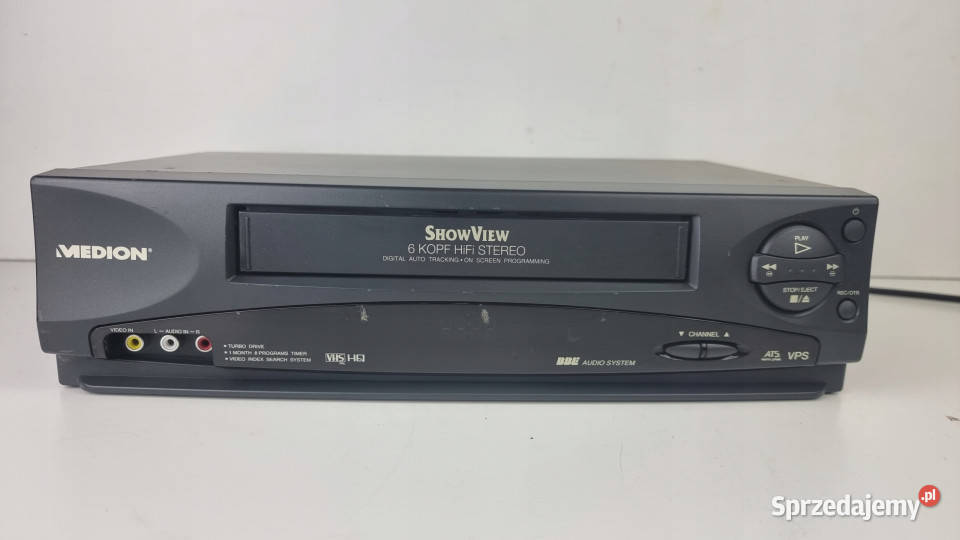 Medion Video i DVD 6 głowic MD 9023 MD9023 VHS Międzychód