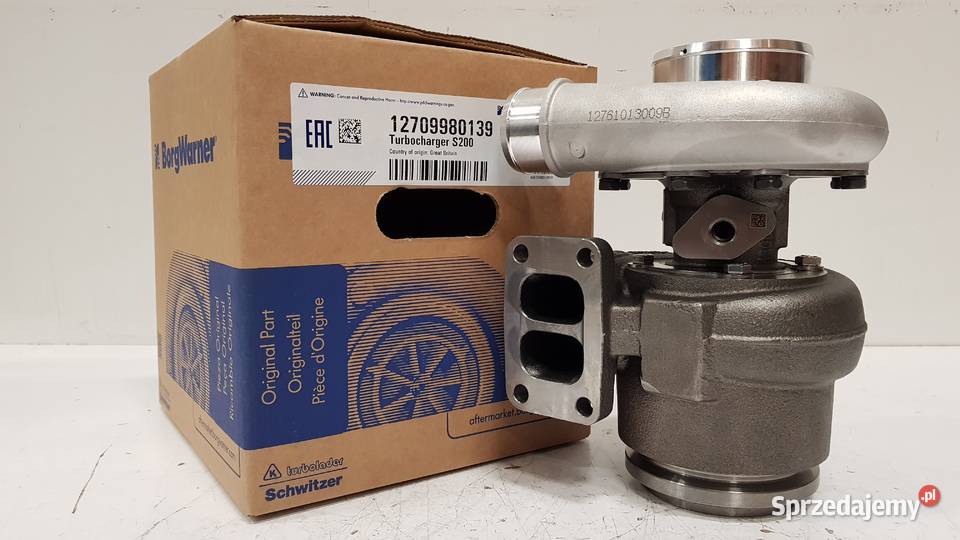Turbosprężarka BorgWarner KKK 12709880139 Turbosprężarki