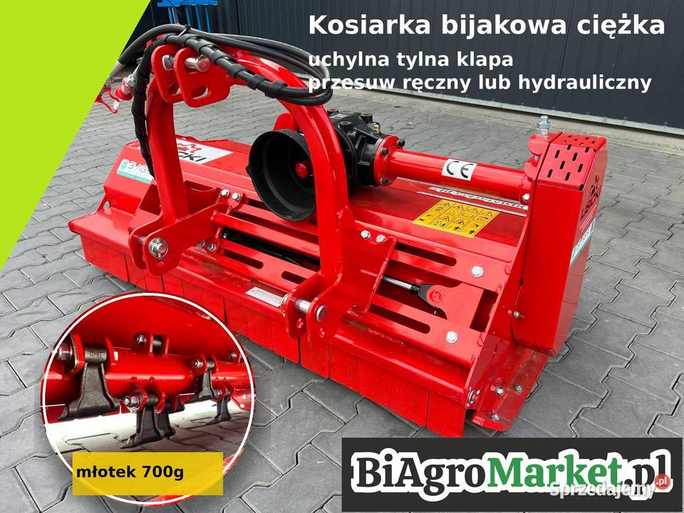 KOSIARKA BIJAKOWA KB 180 LISICKI MULCZER I INNE Świdwin