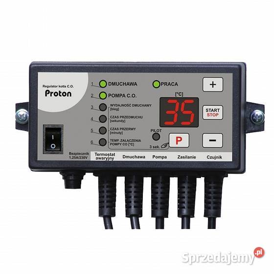 Sterownik PROTON regulator do kotła zasypowego kujawsko-pomorskie Golub-Dobrzyń
