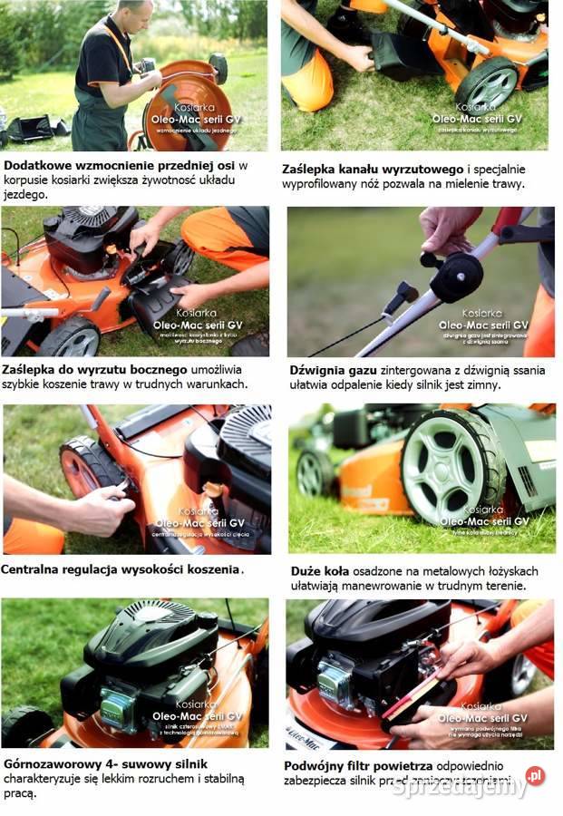 OLEO MAC GV 44 PK KOSIARKA SPALINOWA DO TRAWY sprzedam