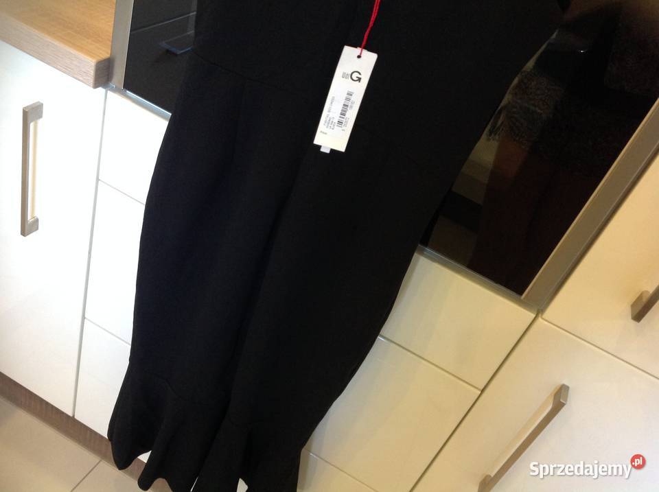 Sukienka Czarna Damska WAL G S falbana Nowa lubuskie Nowa Sól