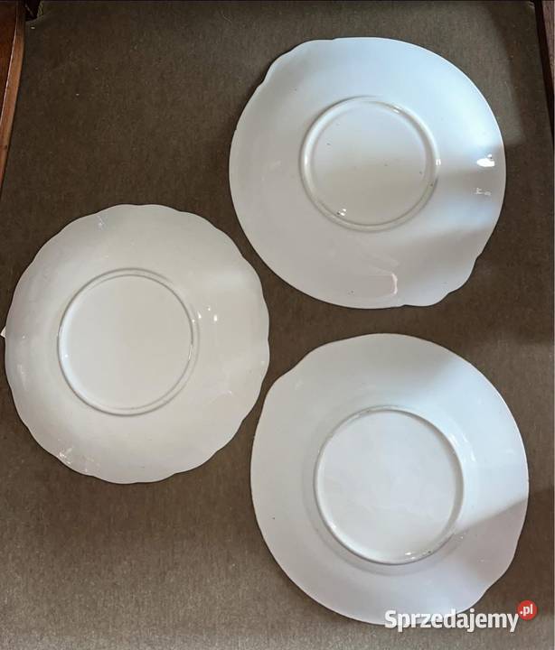 Duża filiżanka z talerzykiem Bez sygnatury Gdańsk