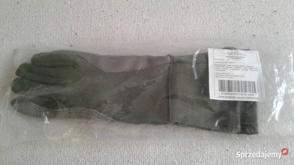 Rękawice wojskowe taktycznostrzeleckie Gala skór Warszawa