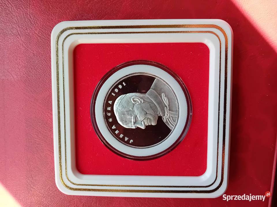 Medal pamiątkowy Jan Paweł II Jasna Góra 1991