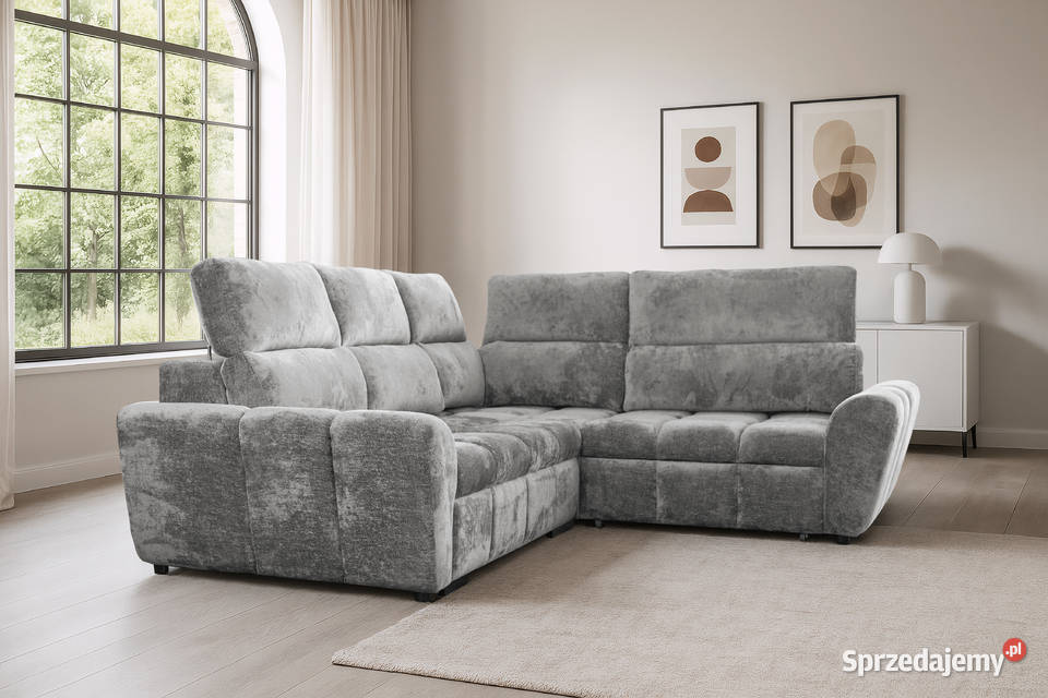 Duży narożnik Aurora IIRI wysuwane siedzisko dolnośląskie sprzedam