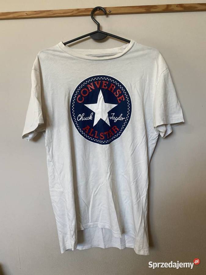 Męski T Shirt biały CONVERSE OKAZJA sprzedam