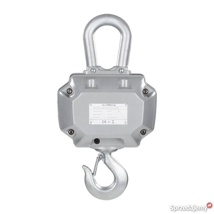 Waga przemysłowa hakowa 5ton 2 LED Poczesna