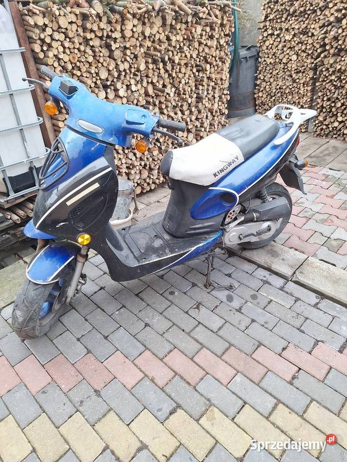 Skuter 50 przerobiony na 70