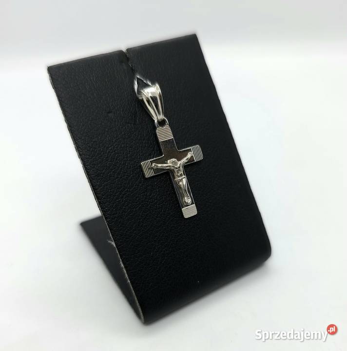 Nowa srebrna zawieszka próby 925 097g krzyżyk warmińsko-mazurskie sprzedam