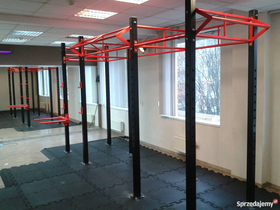 Klatka do CrossFit TRX zespół drążków Stara Dąbrówka